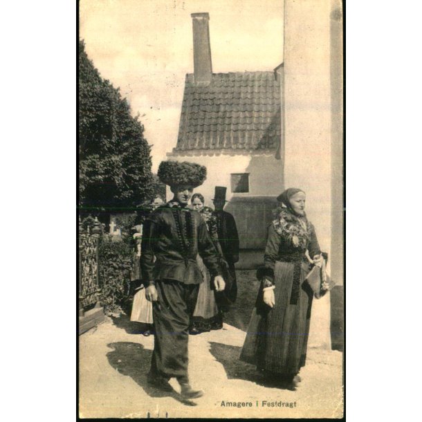 Amager i Festdragt - C. St. 3824 - Brugt