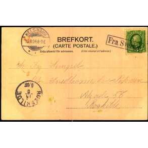 Fra Sveriege i Ramme - Postkort 16 - 8 - 04 - Til Roskilde