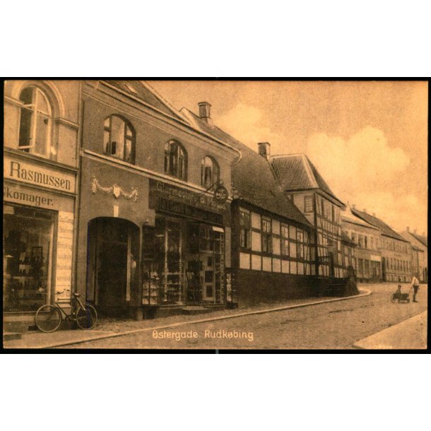 stergade - Rudkbing -  B. Moses Kunsthandel 51595 - Ubrugt