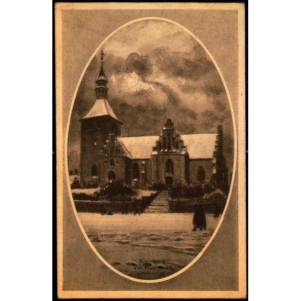 Svendborg - Vor Frue Kirke - J.P. Andersens Bogh. 56160 - Brugt