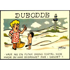  Holbek - Dueodde - Colbergs Bogh. 7075 - Ubrugt