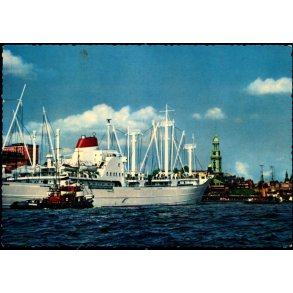 Hamburg - Hafen und Michaeliskirche - Krüger 920/32 - Ubrugt