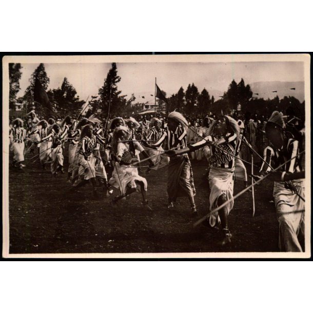 Congo Belge - Danacur Watusi,  - Indigene du Ruanda - Fotokort 2 - 2 - Ubrugt