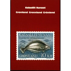 Helleflynder - Grnlands Post u/n - Ubrugt