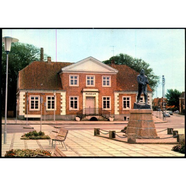 Mylius Erichsens statue - Ringk�bing - Stjerne Foto 35238 - Brugt