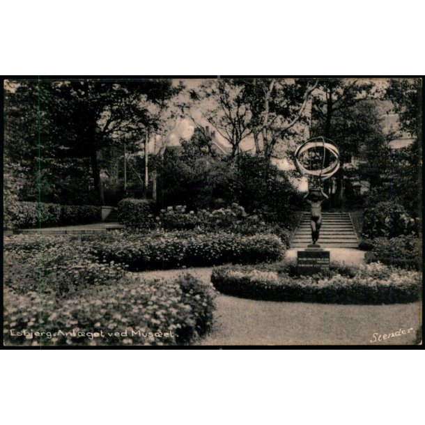Esbjerg - Anl�get ved Mus�et - Stender E. 70 K - Brugt