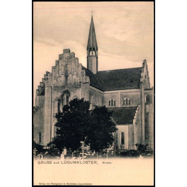 Gruss aus L�gumkloster - Kirche - H. Michelsen u/n - Ubrugt