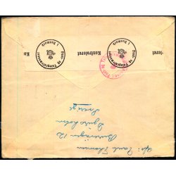 Luftpost - Censurbrev fra Sverige  24 - 1 - 43 - Til Kbenhavn