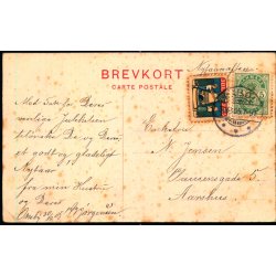 Klitparti paa Fan� - C.J.C. 266 - Brugt Jul 1905 !