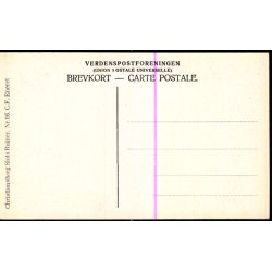 Kongeporten set fra Kongetrappen - Christiansborg Slots Ruiner - Nr. 16 C.F.