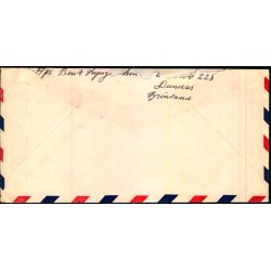 Luftpost Expres Brev fra Grnland til Danmark - 27 - 4 - 66