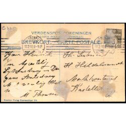 K�benhavn - Ved den gamle Voldgrav paa Christianshavn - Stender 254 - Brugt - Har v�ret kl�bet op !