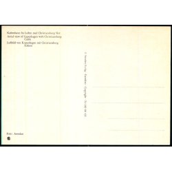 K�benhavn fra luften med Christiansborg Slot - Stender 149 101 133 - Ubrugt