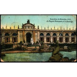 Efterporto - Postkort fra Belgien til Danmark  18 - 10 - 1900