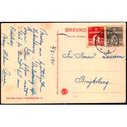 Kbenhavn - Raadhuset set fra Tivoli - Stender 719