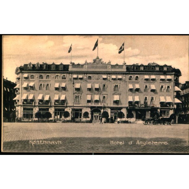 K�benhavn - Hotel d�ngleterre - C.F. 79