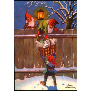 Jenny Nystrm - God Jul - Gott Nytt r - Eliasson 65198 - Ubrugt