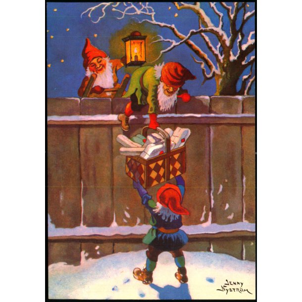 Jenny Nystrm - God Jul - Gott Nytt r - Eliasson 65198 - Ubrugt