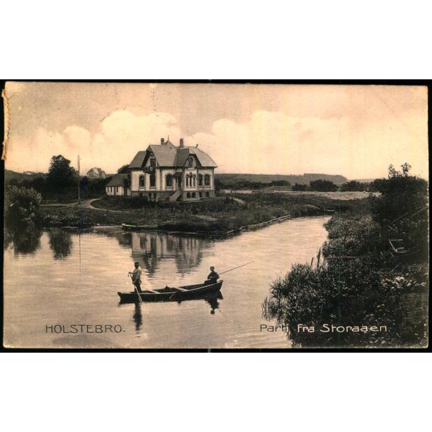 Holstebro - Parti fra Storeaaen - Stender 8224 - Brugt