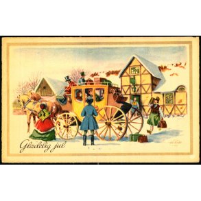 Hans Christian Petersen - Gldelig jul - Serie 57 - Brugt