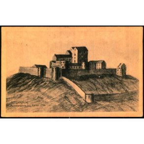 Bornholm - Hammershus udi Aaret 1736 - Colbergs Bogh. u/n - Ubrugt