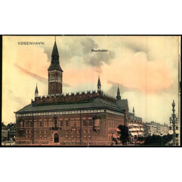 Kbenhavn -  Raadhuset - B. M.&amp; Co 509 - Ubrugt