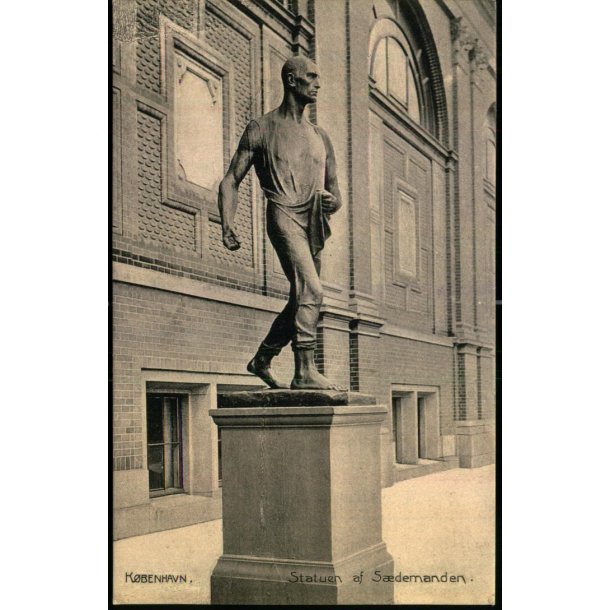 Kbenhavn - Statuen af Sdemanden (Dantes Plads) - Stender 7505 - Ubrugt