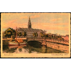 H. Kruuse - Kbenhavn - Christiansborg Slot - u/n - Brugt