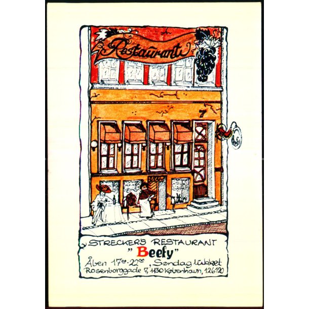 Streckers Restaurant  -  u/n - Ubrugt