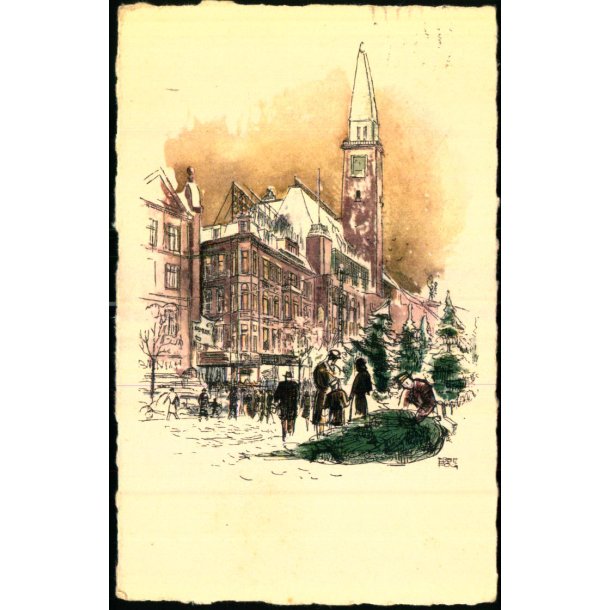 Ebbe Fog - Rdhuspladsen - K. Witt-Mller Serie 3009 - Brugt