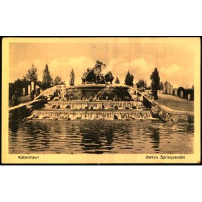 Kbenhavn - Gefion Springvandet - Geerts 447 - Brugt