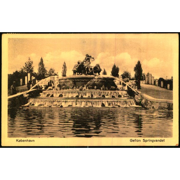 Kbenhavn - Gefion Springvandet - Geerts 447 - Brugt