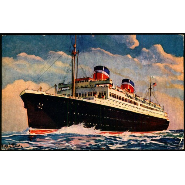 S.S. Washington - Uneited States Lines - Ubrugt