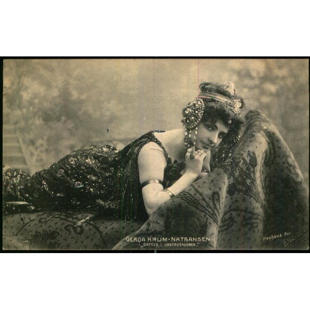 Gerda Krum Nathansen i Orfeus i Underverden - Alex Vincent 1365 - Brugt