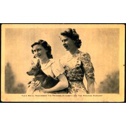 Prinsesse Margaret og Prinsesse Elizabeth - Ubrugt
