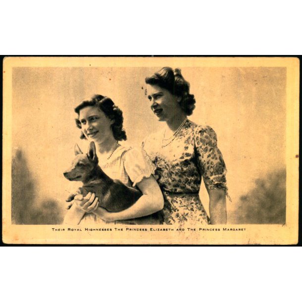 Prinsesse Margaret og Prinsesse Elizabeth - Ubrugt