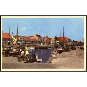 Allinge - Havn - Karl H. Olsens Bogh. 63