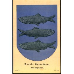 Danske Byvaabner - Ribe Byvaaben - Fritz Benzen 37 - Ubrugt