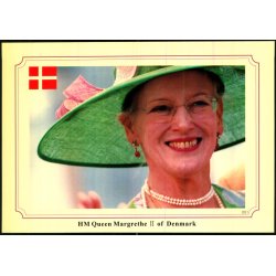 Dronning Margrethe II af Danmark - Scandinavisk Foto 01 - 13 x18 cm. - Ubrugt