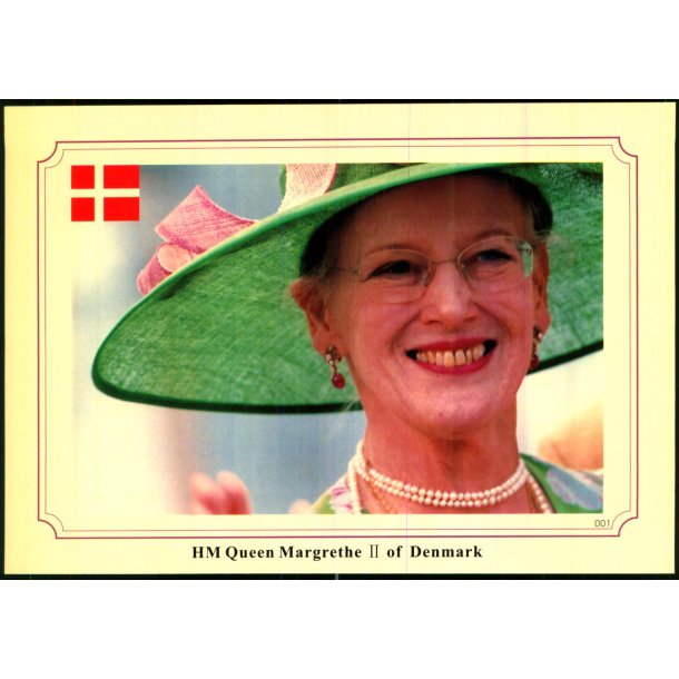 Dronning Margrethe II af Danmark - Scandinavisk Foto 01 - 13 x18 cm. - Ubrugt