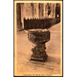 D�befonten - Sct.  Bendts Kirke i Ringsted - Nygaards Bogh. 57064 - Ubrugt