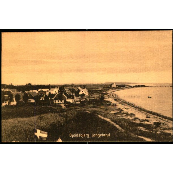 Spodsbjerg - Langeland -  B. Moses Kunsthandel 51594 - Ubrugt