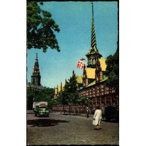 K�benhavn - B�rsen og Christiansborg Slot - Rudolf Olsen 62