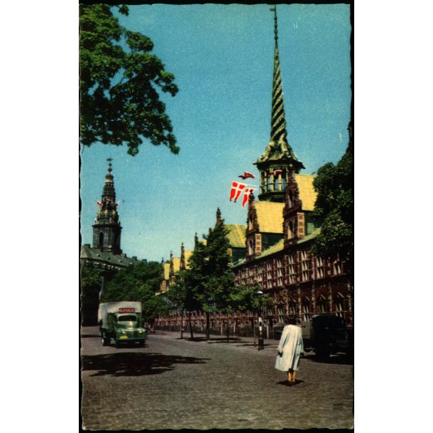 K�benhavn - B�rsen og Christiansborg Slot - Rudolf Olsen 62