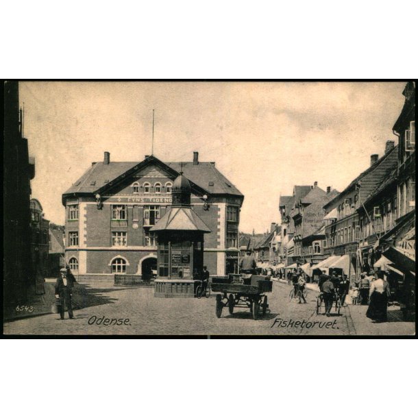 Odense - Fisketorvet - Flensborg Magasinet ved Knud M�ller 6543 - Ubrugt