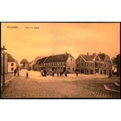 Middelfart - Parti fra Algade - J.G. Kreutzers Papir u/n - Ubrugt