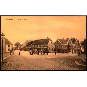 Middelfart - Parti fra Algade - J.G. Kreutzers Papir u/n - Ubrugt