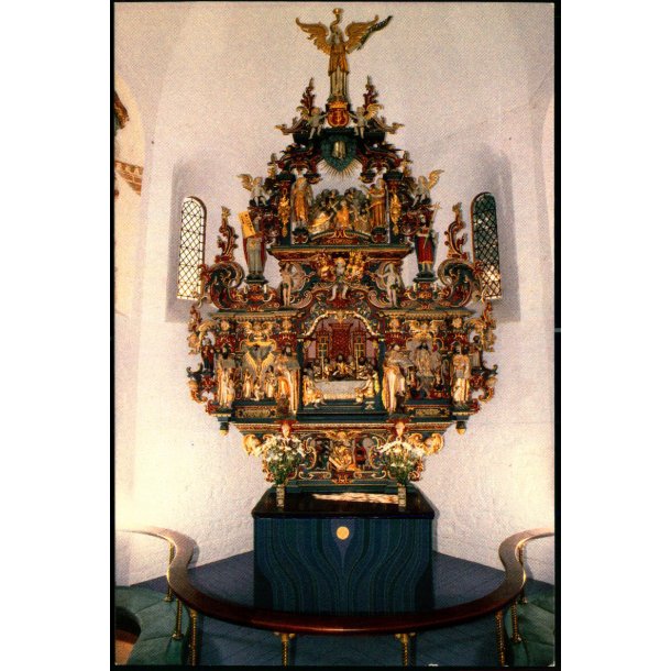 Billedsk�rer Lorentz altertavle i Vor Frue Kirke - Kalundborg u/n - Ubrugt