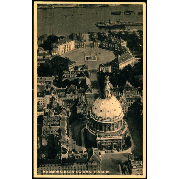 Marmorkirken og Amalienborg - JCO 1128