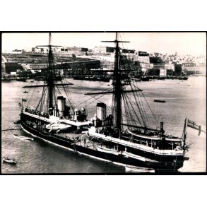 H.M.S. Inflexible - Marine Museum Card 205